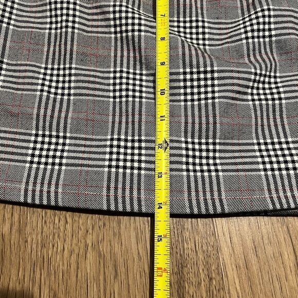 forever 21 clueless vibe yellow gingham mini skirt size S - Picture 5 of 5